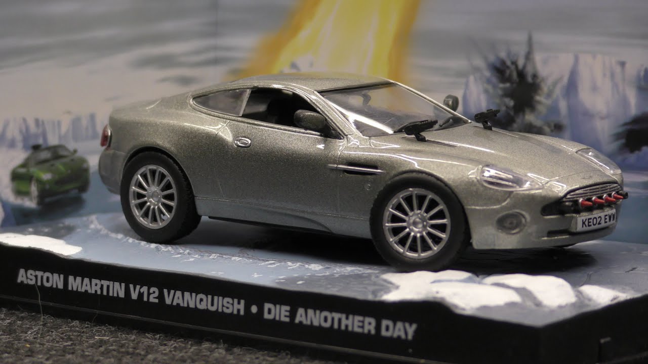 286. James Bond Cars 13 – Aston Martin V12 Vanquish – 1/43