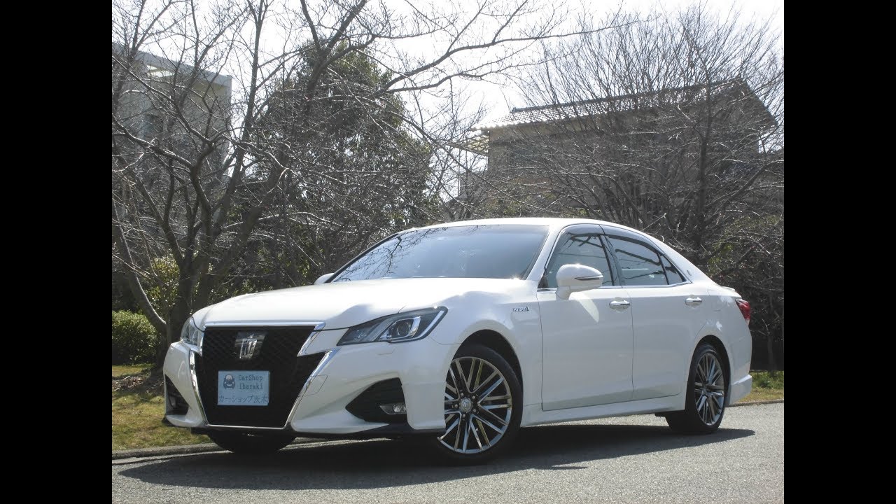 【創業29年★クチコミ100件以上★安心して車を買うならカーショップ茨木】クラウン HV アスリート G Four