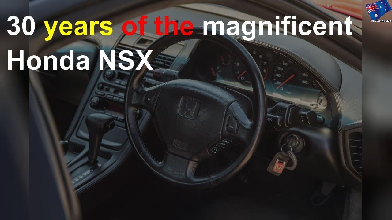 30 years of the magnificent Honda NSX