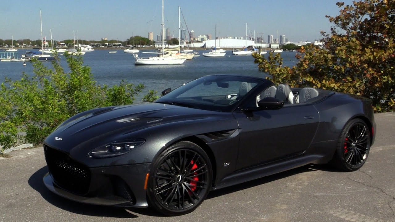 $350,000 2020 Aston Martin DBS Superleggera Volante Is a 517HP, 211-MPH Droptop