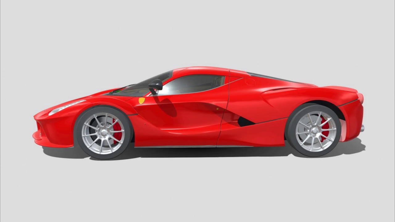 3D Model Ferrari LaFerrari