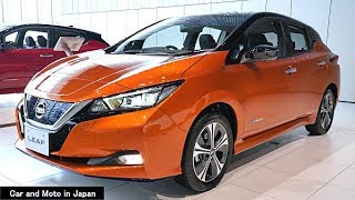( 4K ) Nissan Leaf e+ G : Orange / Black