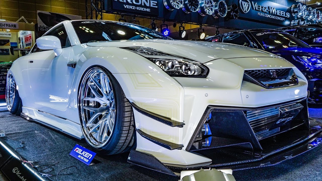 (4K)クールGT-R ワイドグラフィック KUHL RACING R35 GT-R WIDE GRAPHIC – 大阪オートメッセ2020