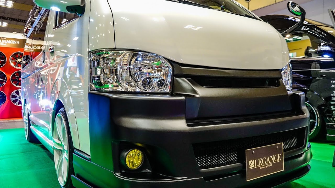 (4K)LEGANCE TOYOTA HIACE custom 2020 レガンス ハイエース カスタム – OSAKA AUTO MESSE 2020