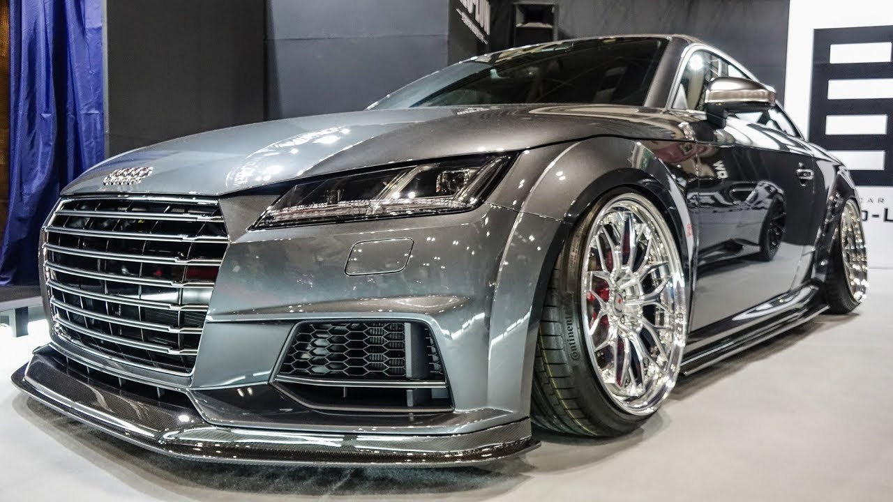 (4K)NIZO-LOW Audi TTS Coupé ニゾロー アウディTTS カスタム - OSAKA AUTO MESSE 2020