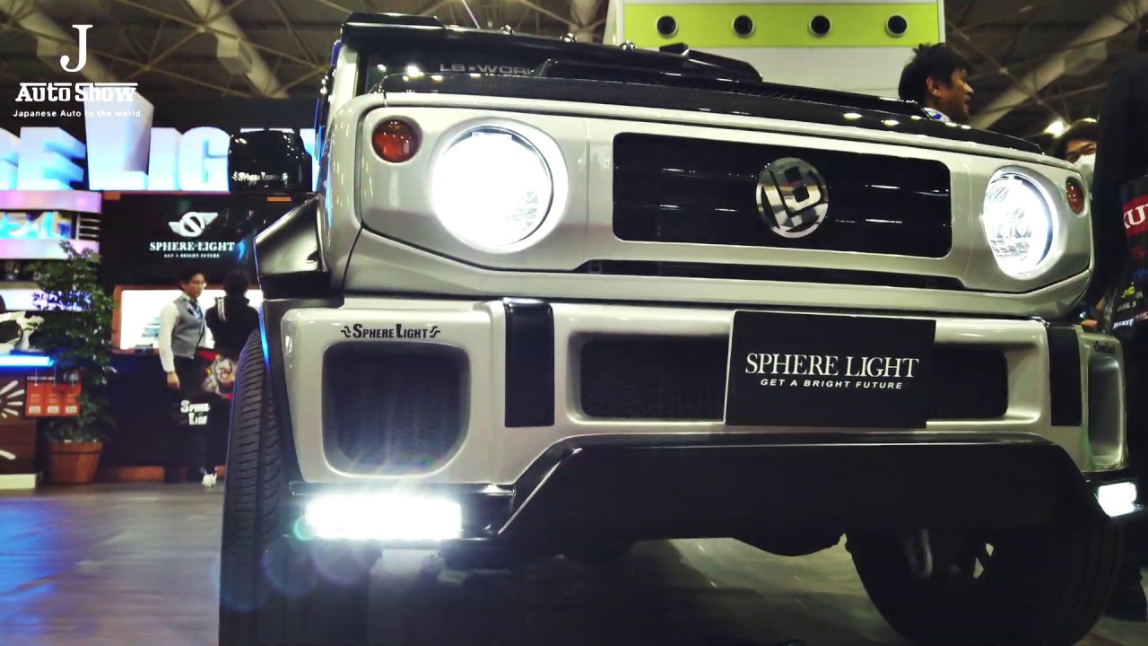 (4K)Sphere Light SUZUKI JIMNY SIERRA スフィアライト ジムニーシエラ カスタム – NAGOYA AUTO TREND 2020