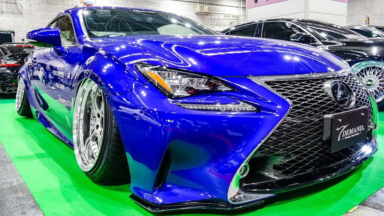 (4K)T-DEMAND LEXUS RC350 VIPSTYLE ティーデマンド レクサス RC350 カスタム – OSAKA AUTO MESSE 2020