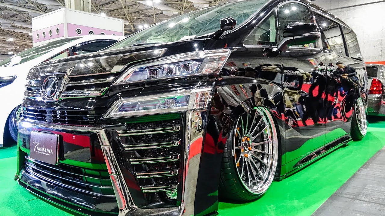 (4K)VERTIA TOYOTA 30 VELLFIRE bodykit ヴェルファイア カスタム – OSAKA AUTO MESSE 2020