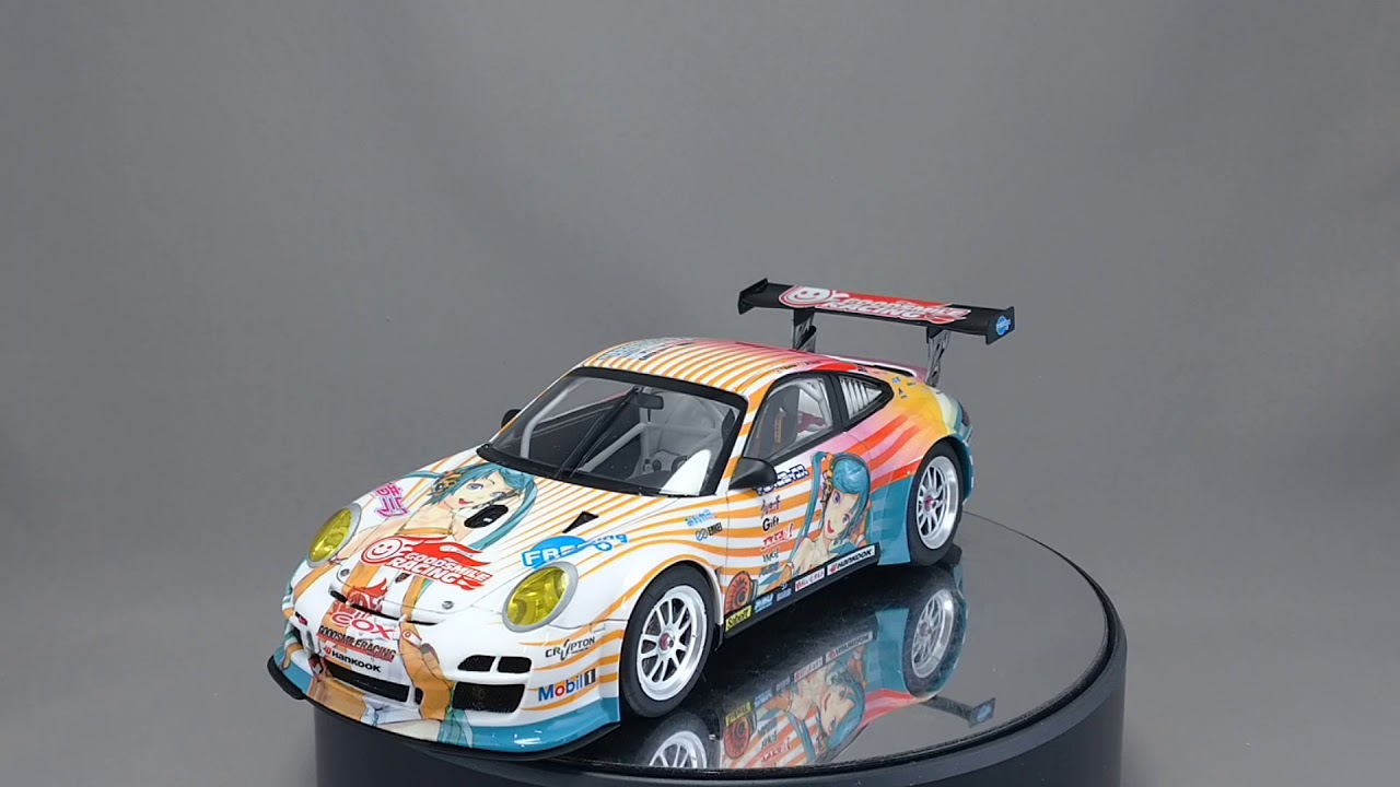 フジミ　グッドスマイルレーシング ポルシェ911GT3r 初音ミク　GSR