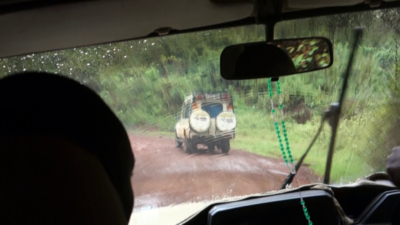 A Toyota Land Cruiser safari car in Ngorongoro Conservation