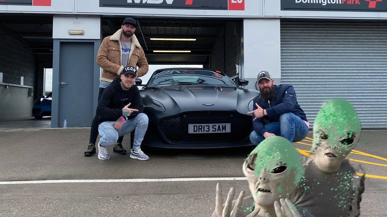 ASTON MARTIN DBS (850 BHP) TRACK DAY WITH FRAN FROM FUTURISTIC POLAR BEARS!