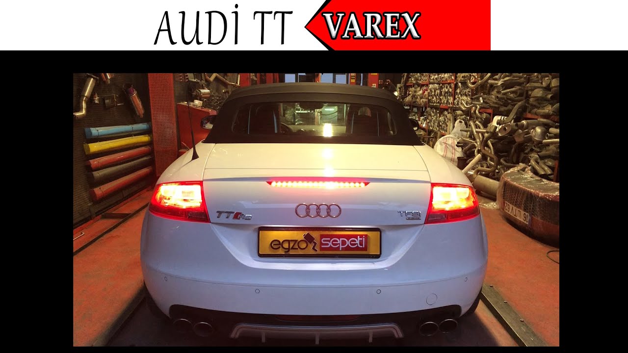 AUDİ TT 2.0 TFSİ KUMANDALI VAREX EGZOZ SESİ