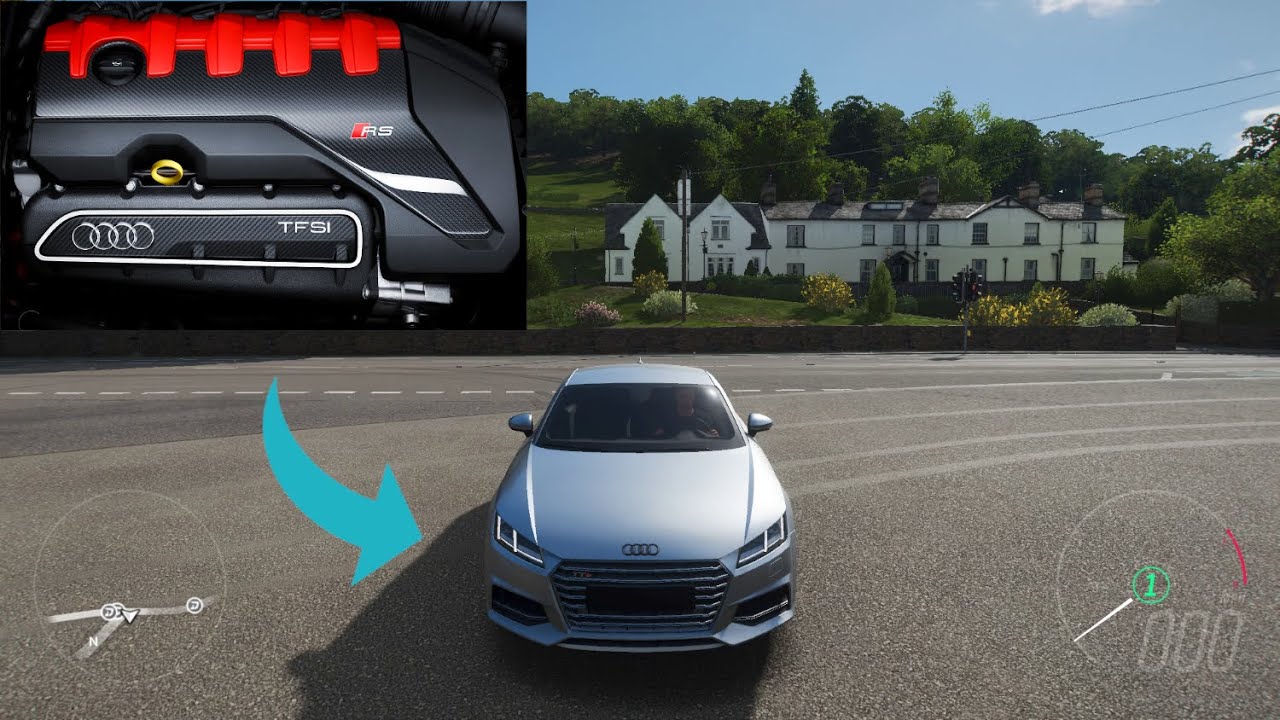 AUDI TT RS Coupé 400 HP 7000 RPM Forza Horizon 4 - LW