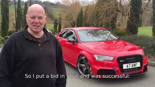 Alan Farey Audi S8 owner. March 2020