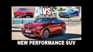 All-New BMW X4 vs Mercedes GLC Coupe vs Porsche Macan: Fastest Compact SUVs 2018 2020