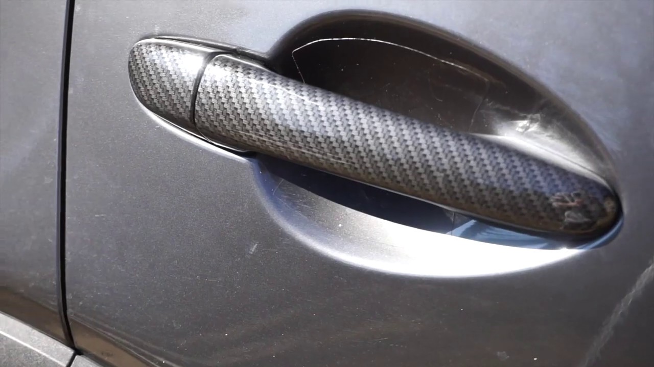 Another Mazda CX-3  —  Carbon Style Door Handle Cover install
