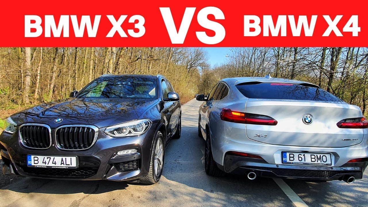 Asa schimba CORONAVIRUS review-urile auto! BMW X3 vs BMW X4