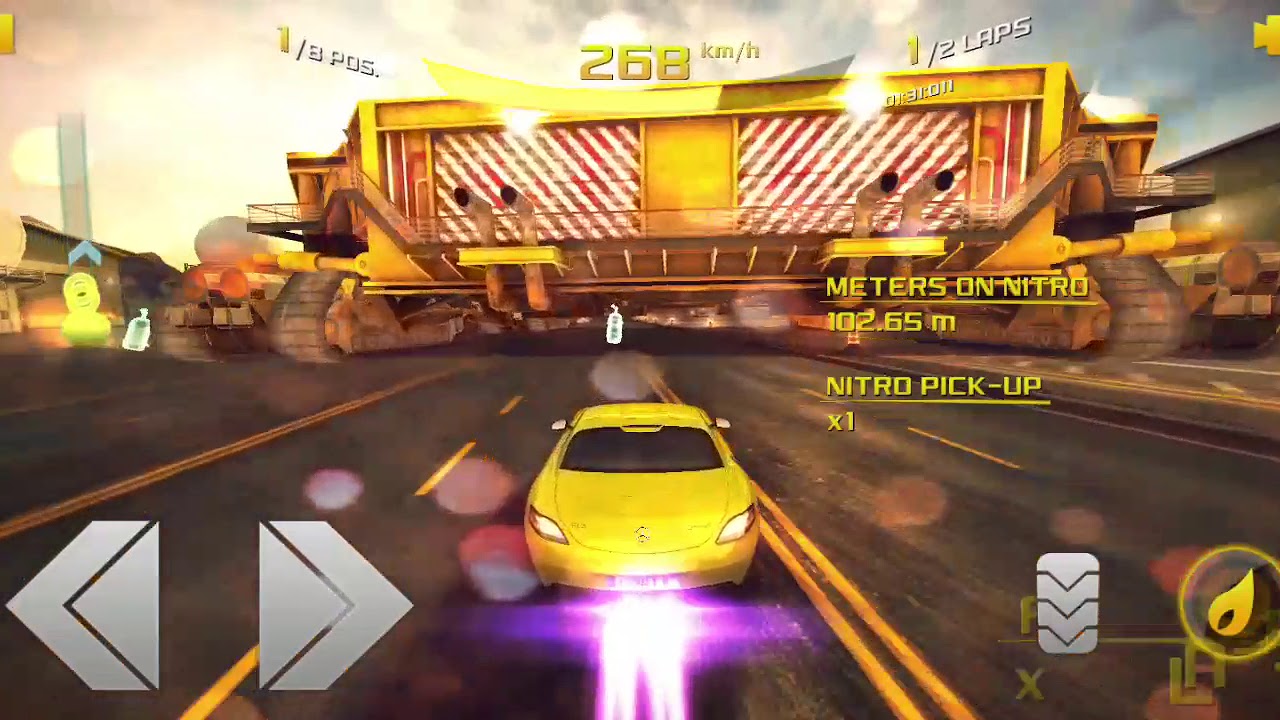 Asphalt 8 Airborne Mercedes-Benz SLS AMG electric drive gameplay