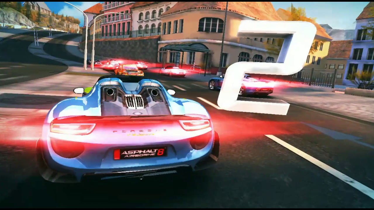 Asphalt 8 Engine Cup Porsche 918 SWWP 1.02.964 (Mountain City Rally)