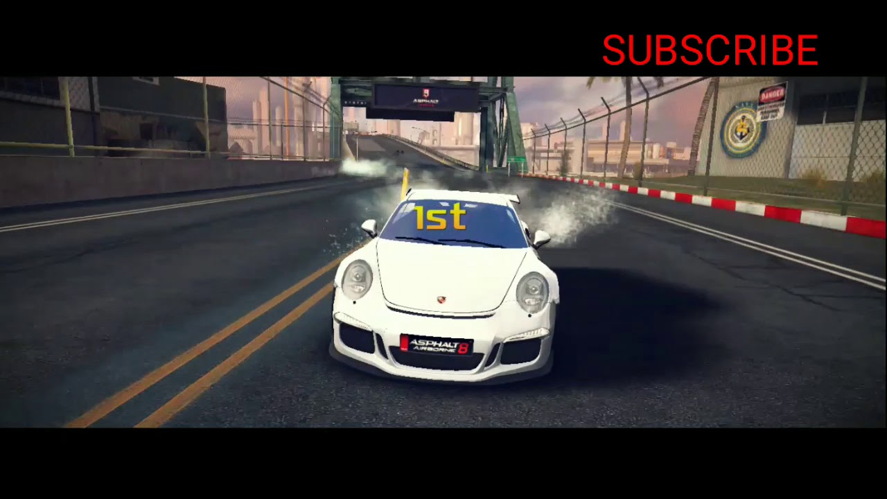 Asphalt 8 airborne, R&D Test 08,09 Porche 911 GT3 RS