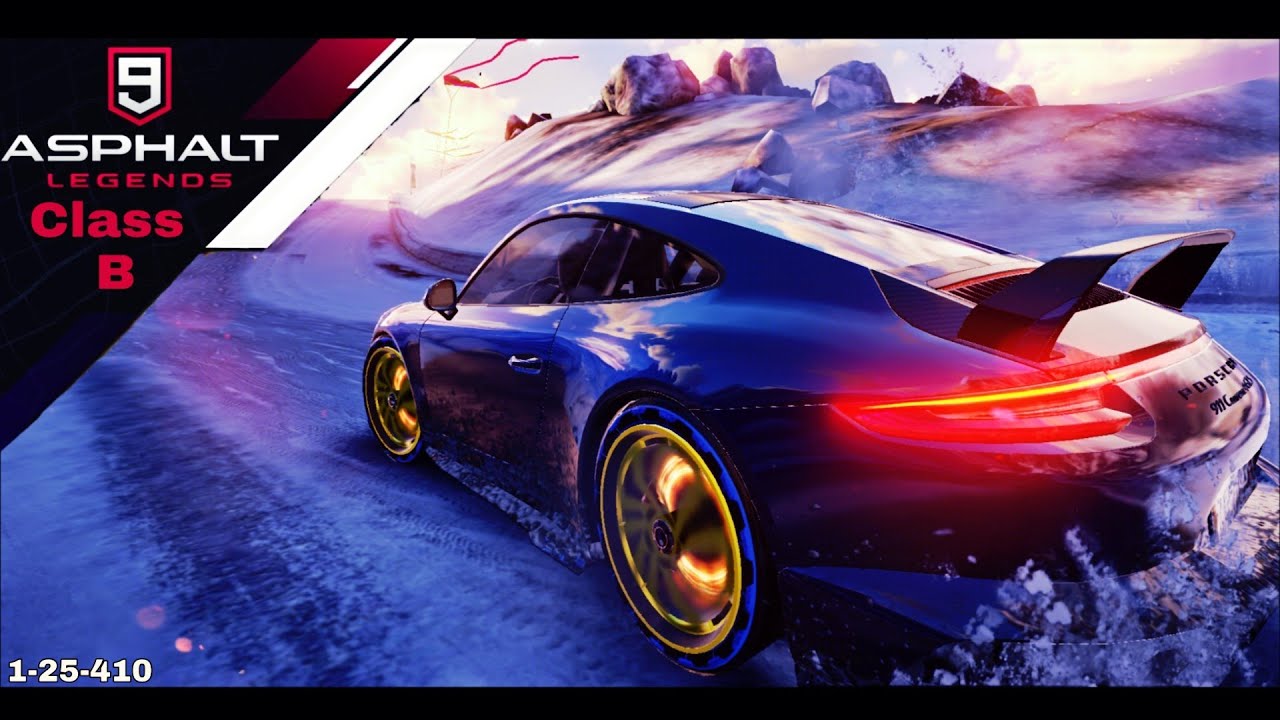 Asphalt 9 – Class B Cup – Porsche 918 Coupe [ 1-25-410 ]