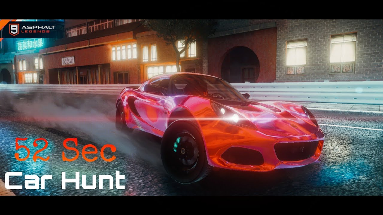 Asphalt 9 : Porshe 911 Targa 4S | Car Hunt | 52:724 Second | Future Road