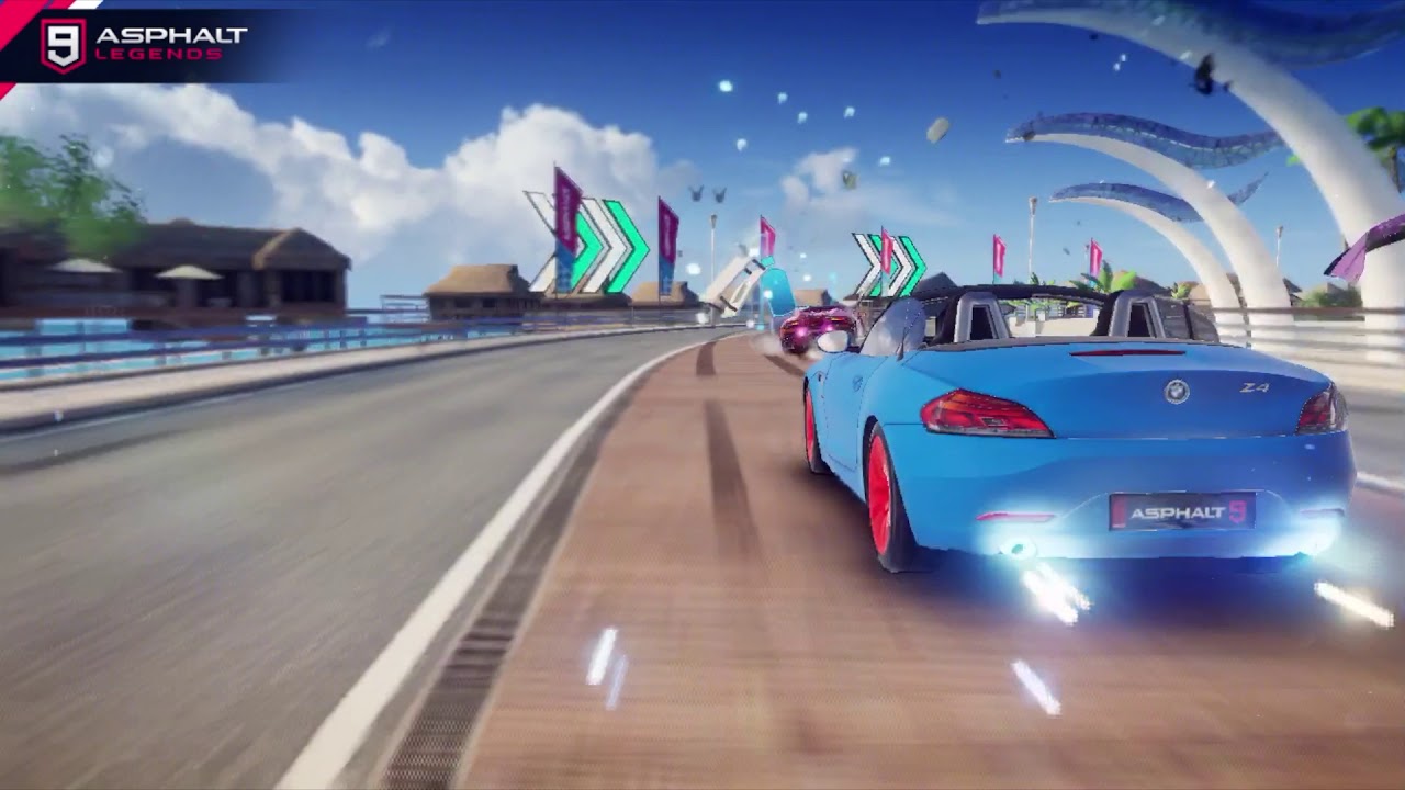 Asphalt 9 Replay - Welcome To Paradise Season The Caribbean BMW Z4