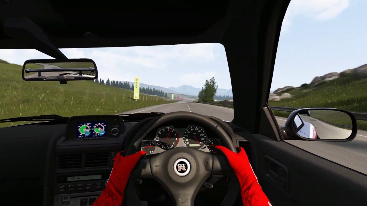 Assetto Corsa  – GTR R34 V-SPEC (Highlands) 4k