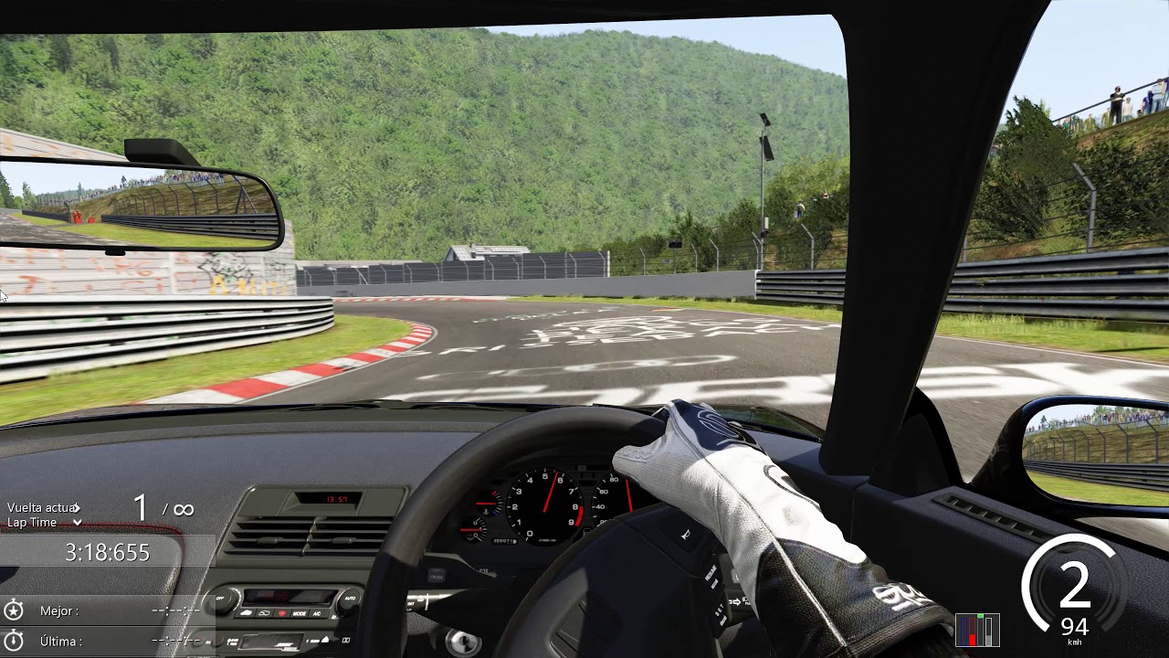 Assetto Corsa Nordschleife Honda NSX NA1 Onboard