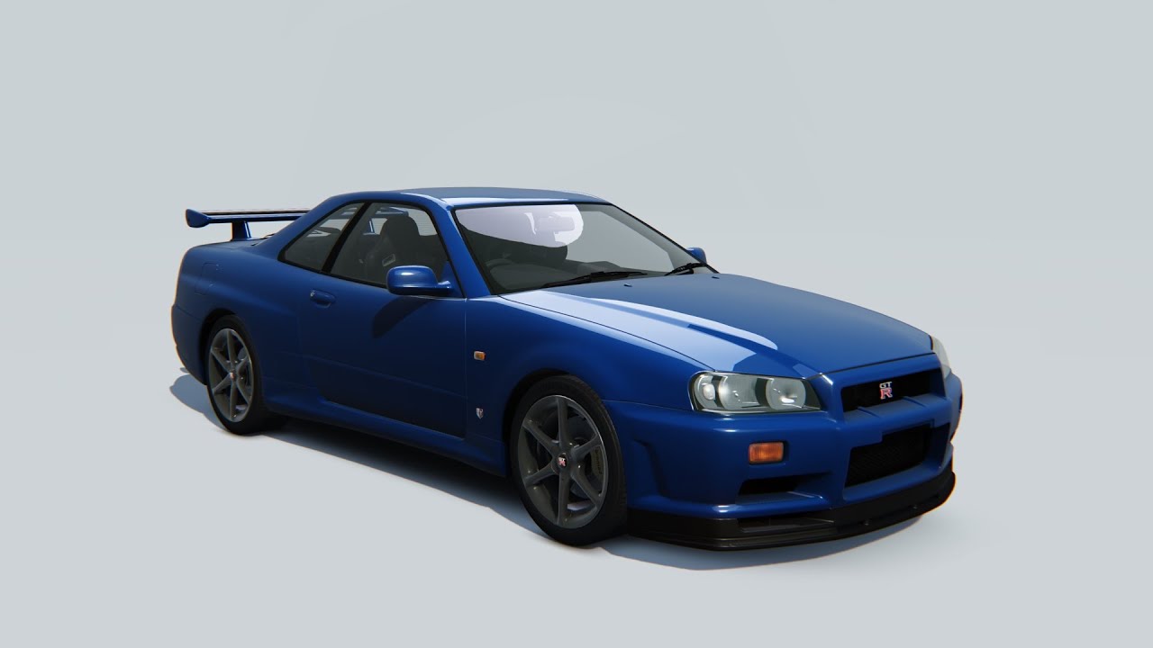 Assetto corsa Nissan GTR R34  on board  NUR