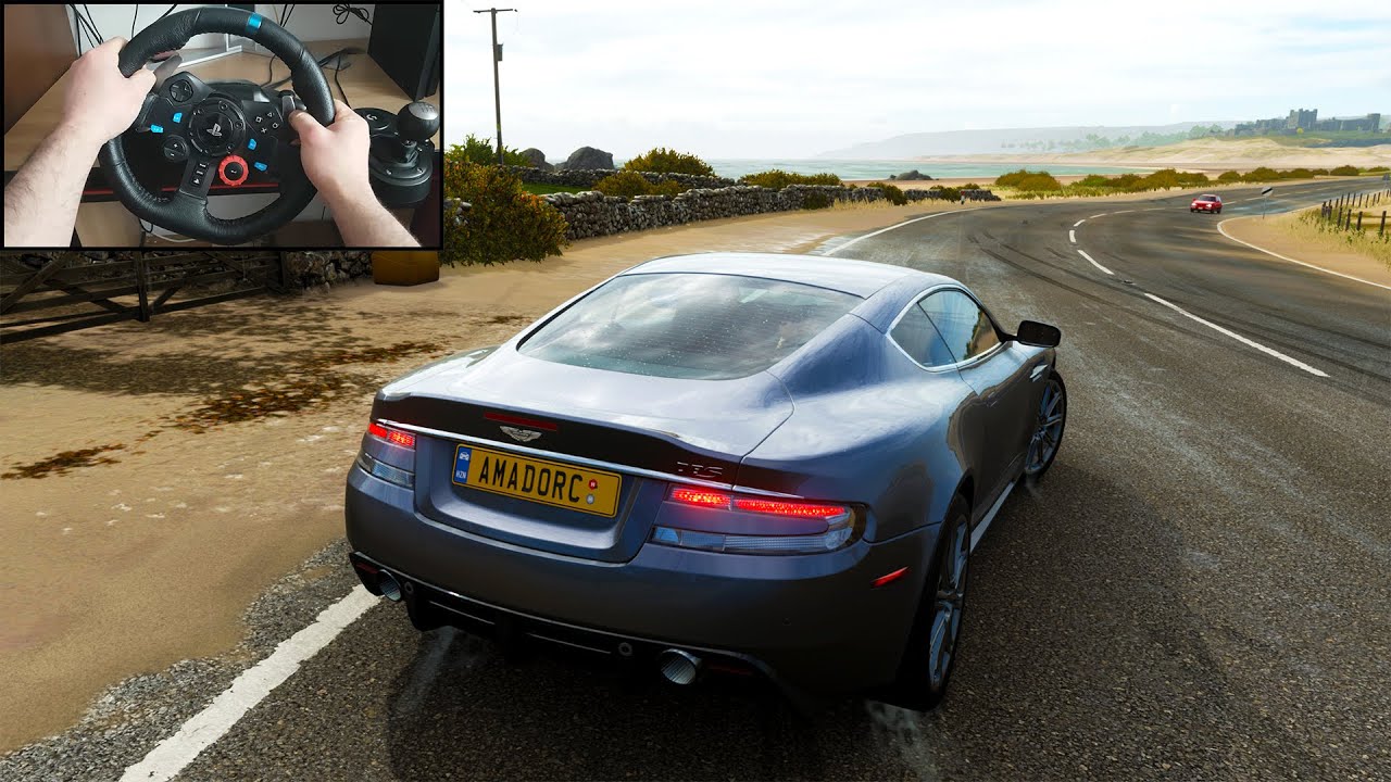 Aston Martin DBS James Bond Edition – Forza Horizon 4 (Logitech G29 + Shifter) Gameplay