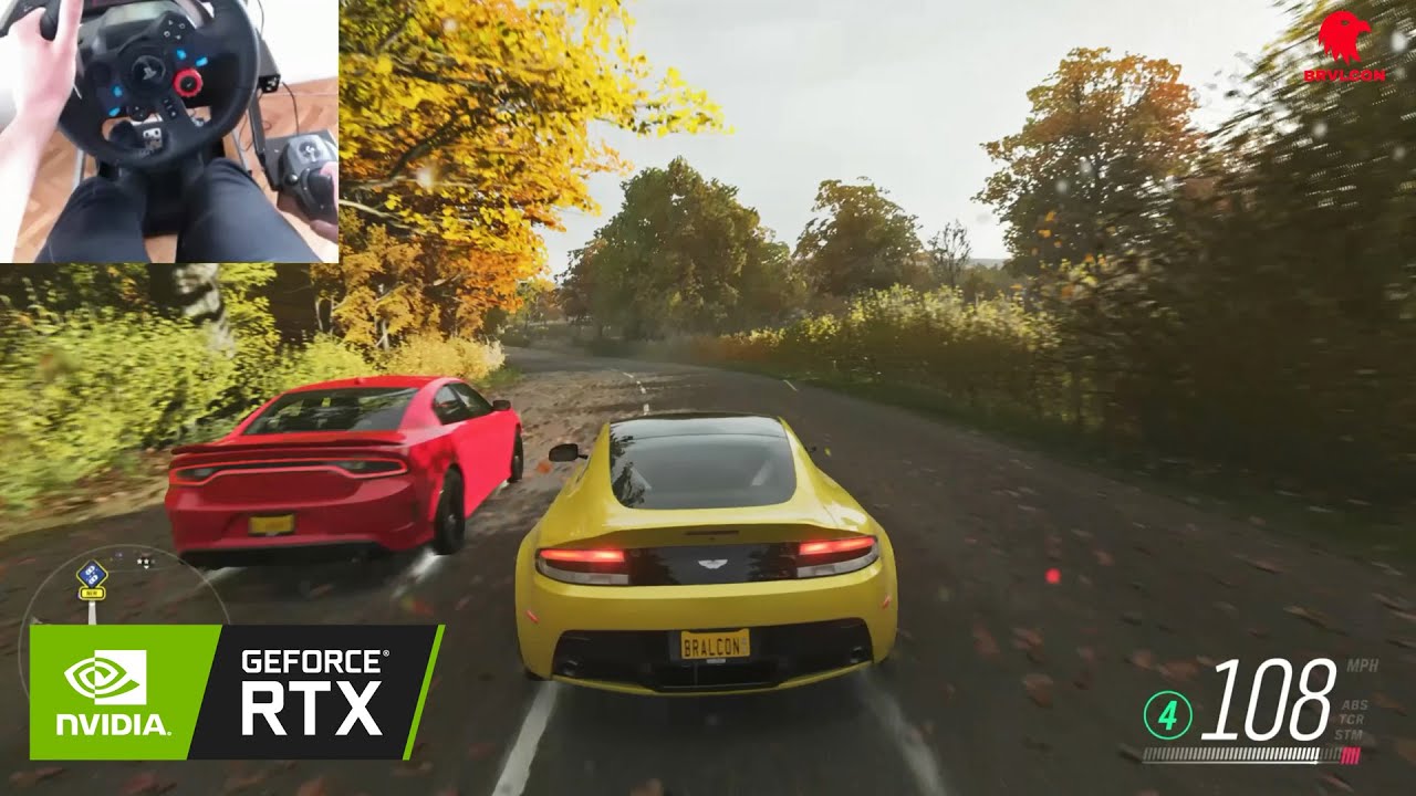 Aston Martin V12 Vantage S 2013 – Forza Horizon 4 | Logitech G29 Gameplay 4K 60FPS