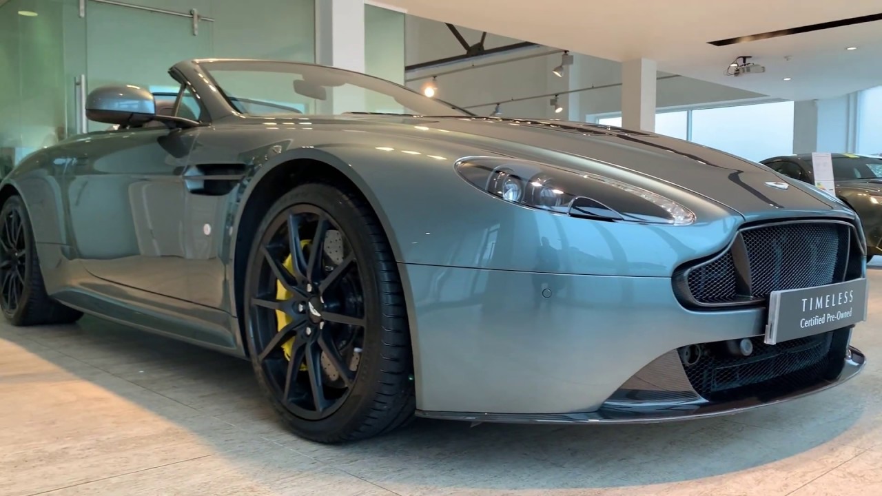 Aston Martin V12 Vantage S Roadster Finished In Alloro Green