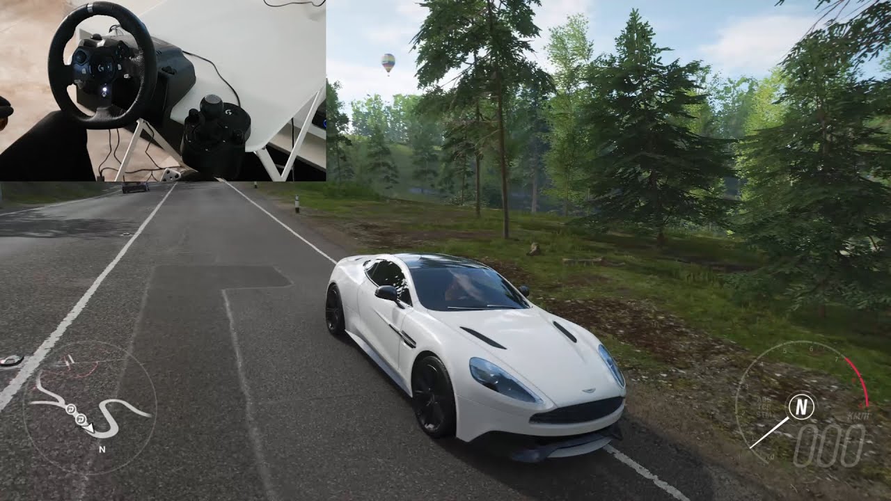 Aston Martin Vanquish / Forza Horizon 4 / Logitech Gameplay