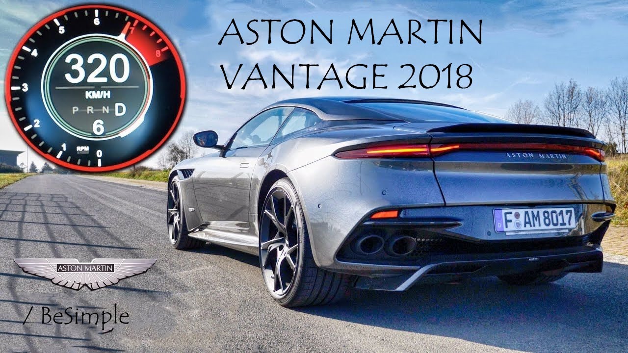Aston Martin Vantage (2018) Top Speed !! 300 + ??  🤔