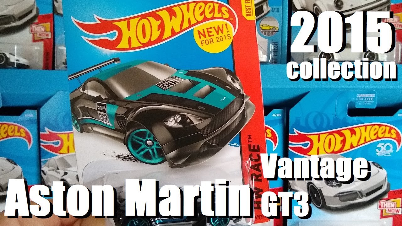 Aston Martin Vantage GT3 by Hot Wheels CFL35 #TinyRaceCars