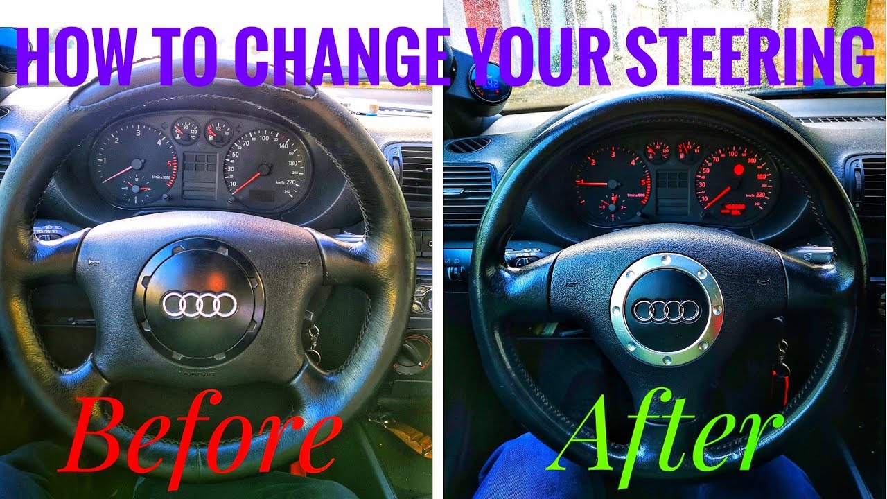 Audi A3 Steering wheel change