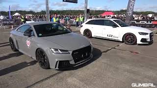 Audi RS4 Avant B9 530HP vs Audi TT RS TTE700 740HP vs VW Golf 6 R R32 Turbo 4Motion