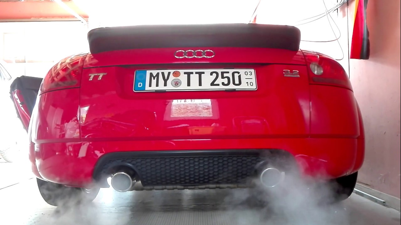 Audi TT 8N 3.2 Cold Start Sound after 4 Months of Hibernation