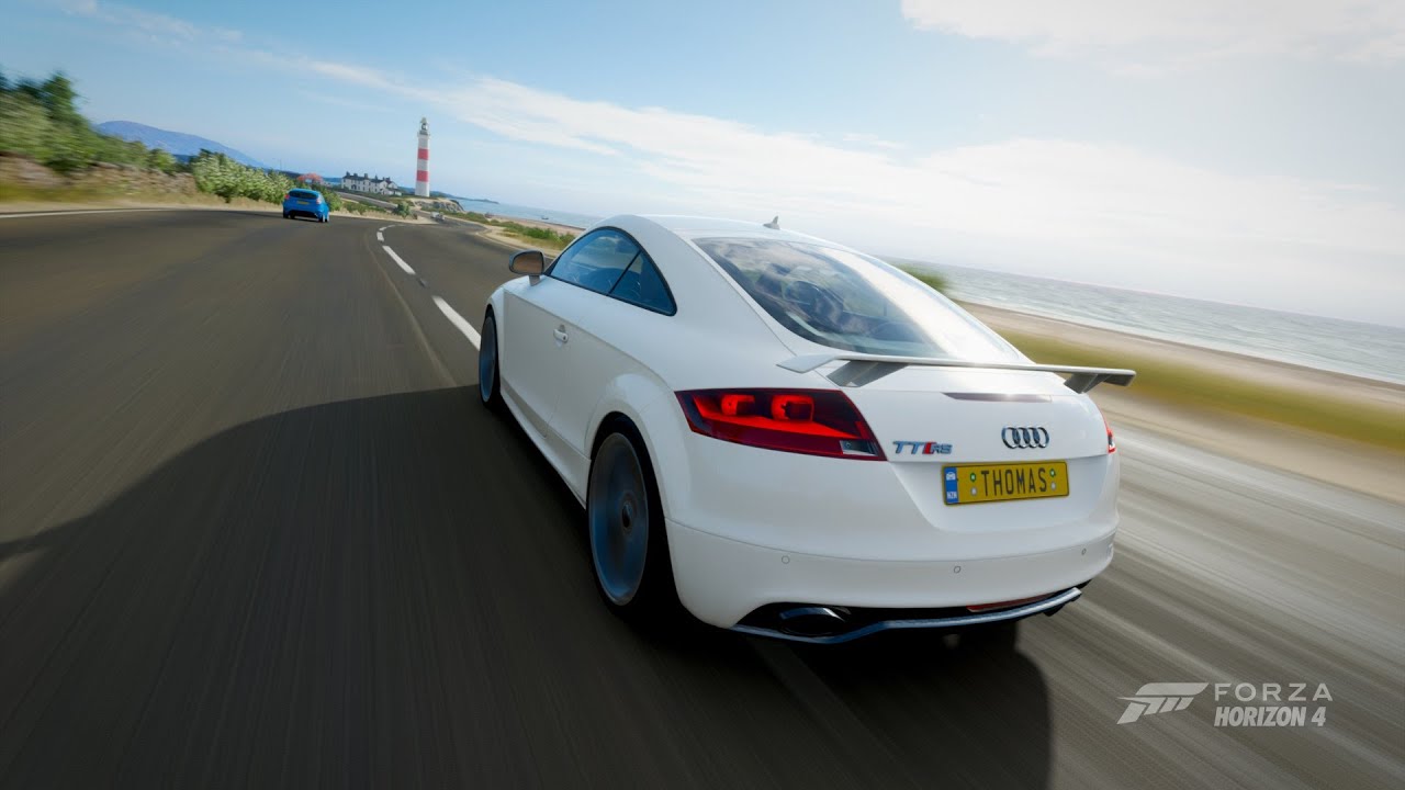 Audi TT RS 2.5L 335BHP – Forza Horizon 4 PC – Logitech g29 – 1080p60fps