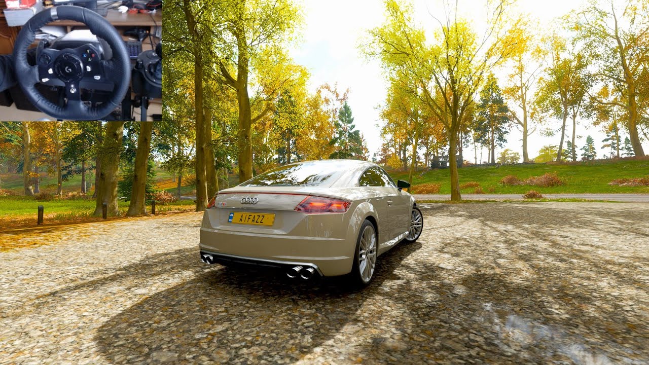 Audi TT RS - Forza Horizon 4 Gameplay | Logitech G920 2k60fps ultra [PC]