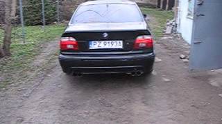 BMW 540i with Kelleners/Eisenmann Exhaust, M5 Cats ,deleted resonator ,M5 look!