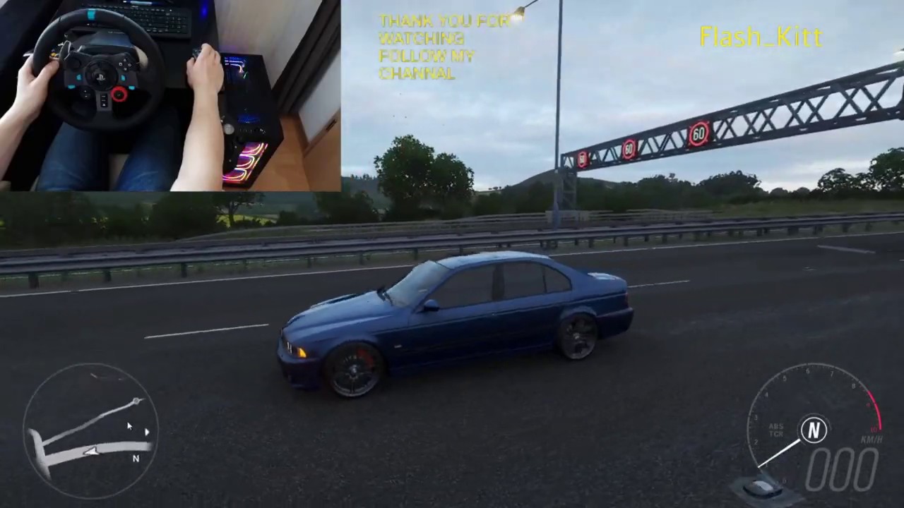 BMW E39 M5 – Forza Horizon 4 | Logitech g29 gameplay