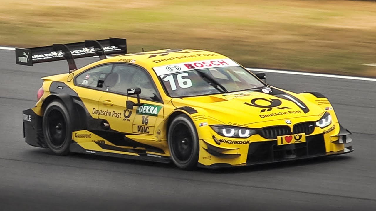BMW M4 DTM 2016 in action at Misano Circuit: Warm Up, Accelerations & Fly Bys!
