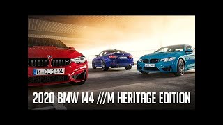 BMW M4 Edition M Heritage 2020, a special edition sports coupe produced in just 750 cars worldwide