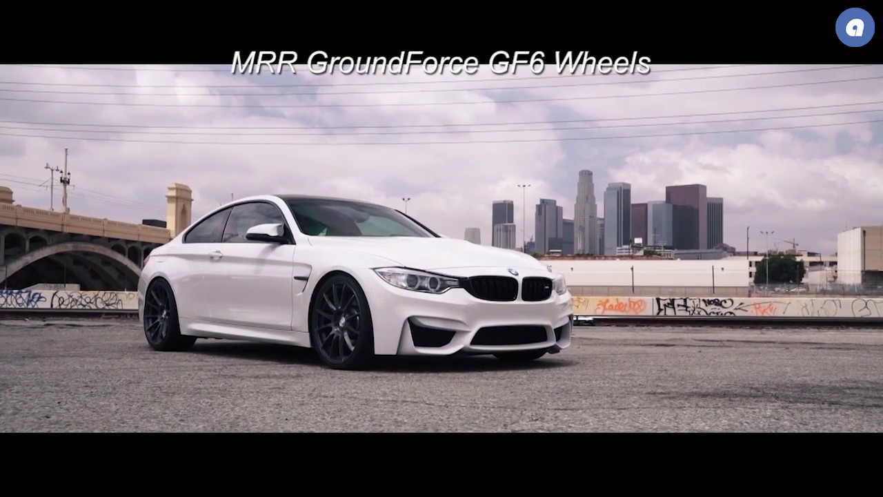 BMW M4   MRR GroundForce GF6 Wheels vs Vossen VFS 1 Concave Wheels Rims   AudioCityUSA