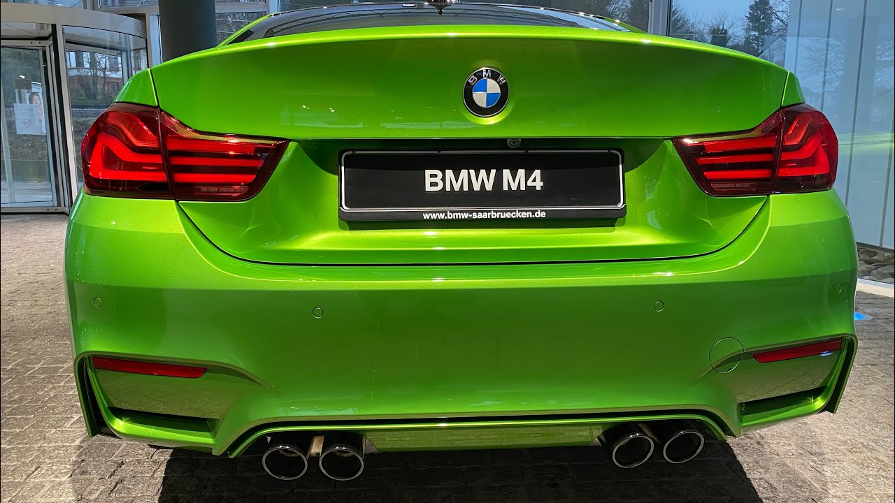 BMW M4 Review Electro Green / BMW M4 Yesil / #Reynmen Tarzi 418i vs M4 / #Gmg Garaj Kaplamali mi?