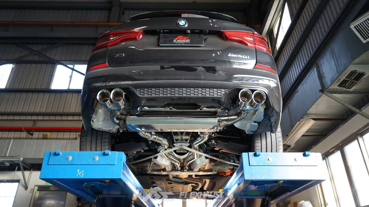 BMW X3 M40i G01 SUV w/ Fi EXHAUST Valves ON/OFF X Acceleration