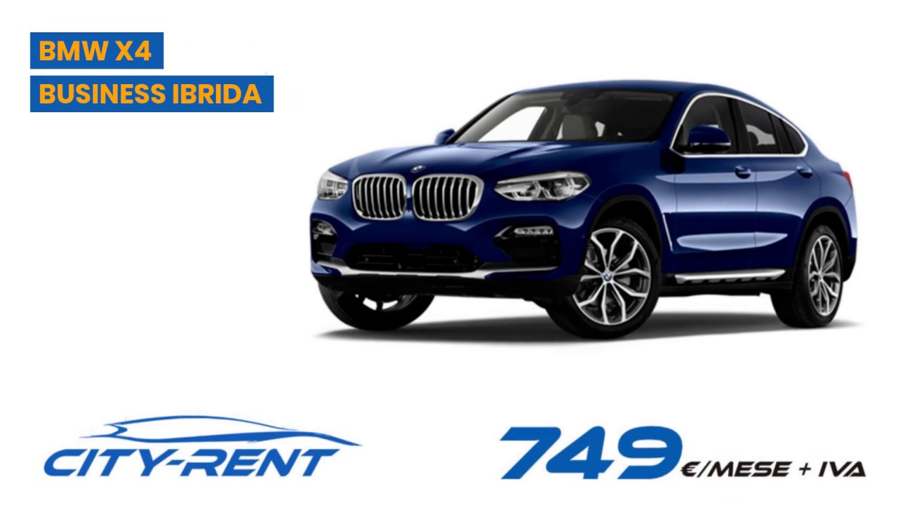 BMW X4 Ibrida – Promozione imperdibile di City-Rent