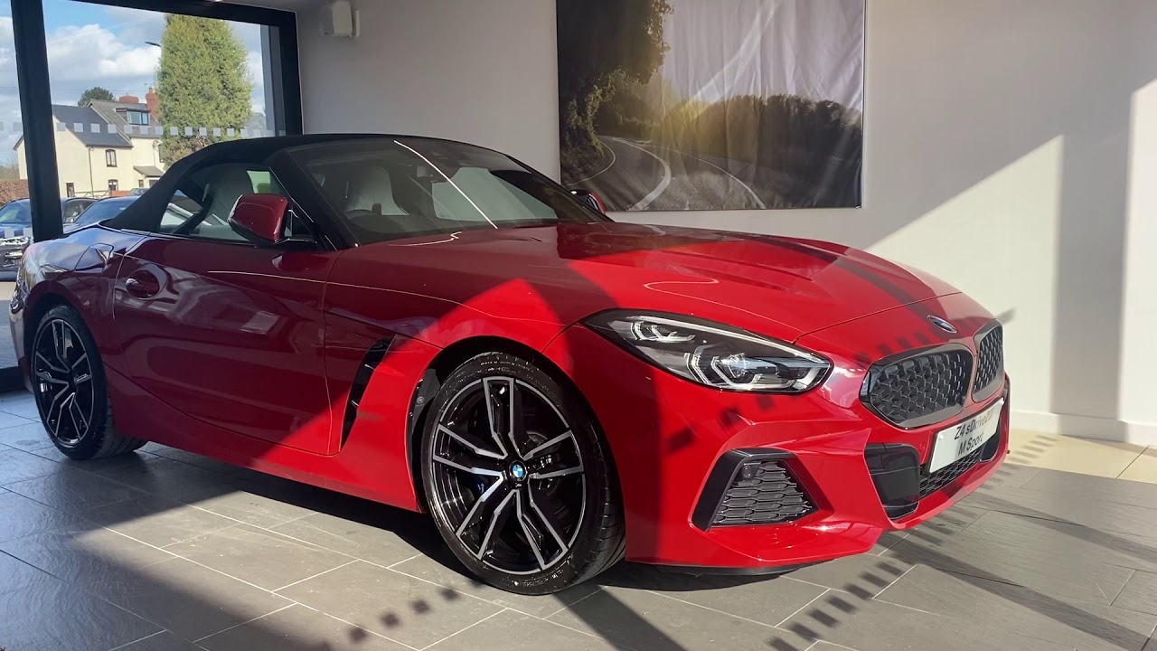 BMW Z4 – 20i M Sport San Francisco Red.